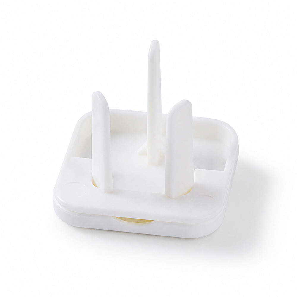 Baby Proof Socket Covers with Smart Handle Design – Fits 2 & 3-Prong Outlets