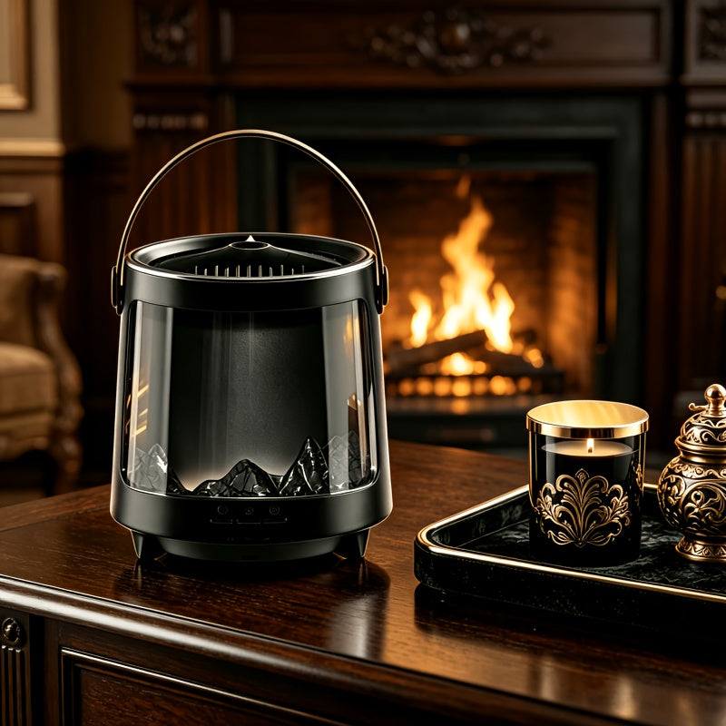 Aroma Humidifier Diffuser, Remote RGB Night Light, Silent Mist Auto-Off
