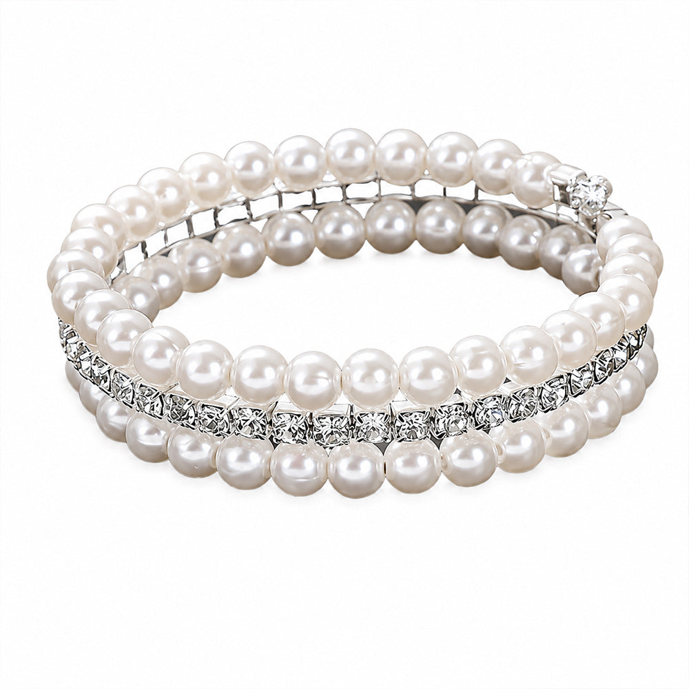 Lucky Pearl & Crystal Bracelet