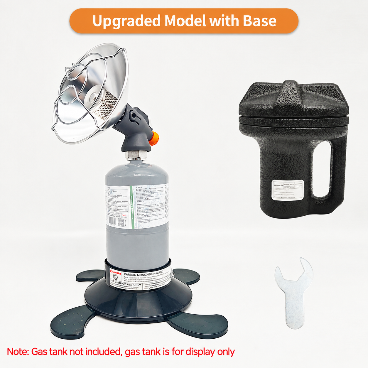 Portable Propane Heater Outdoor Camping Heater, 8500 BTU, Piezo Ignition🔥
