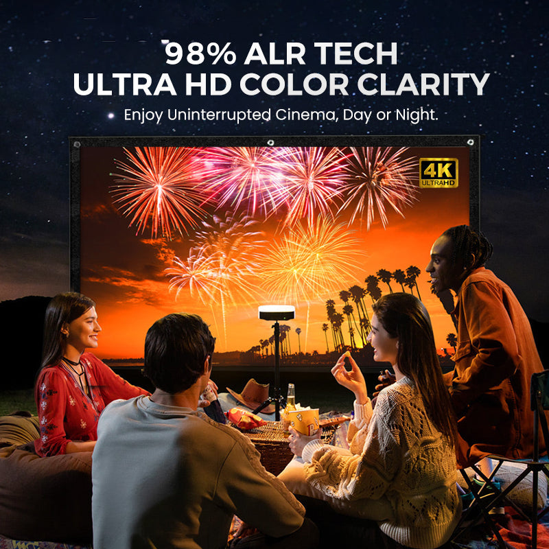 HD Matte White Projection Screen, Immersive Home Theater