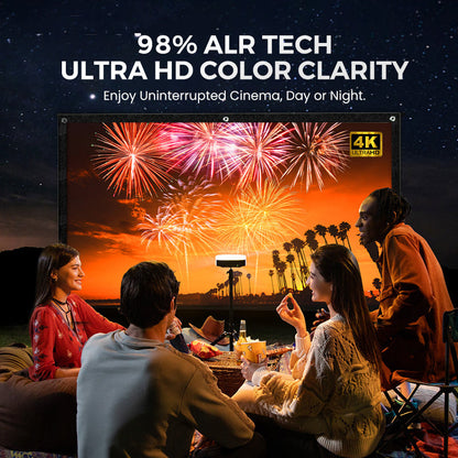 HD Matte White Projection Screen, Immersive Home Theater