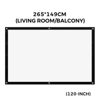 120 in (265*149 cm)