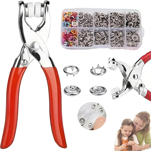 Snap Button Tool Kit – Fix Clothes & Create DIY Projects Like a Pro!