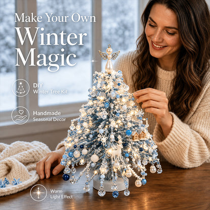 DIY Beaded Christmas Tree Kit – Create Your Own Sparkling Holiday Decor