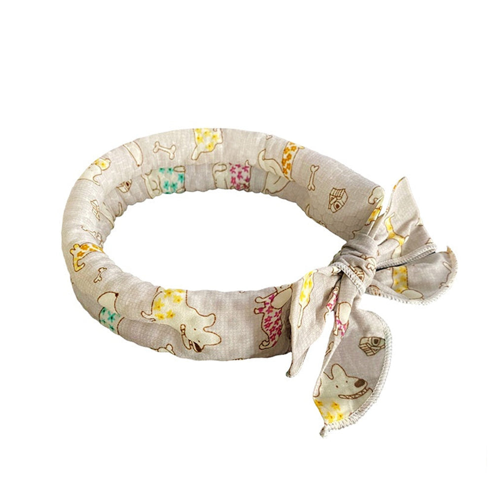Summer Pet Cooling Collar Wrap