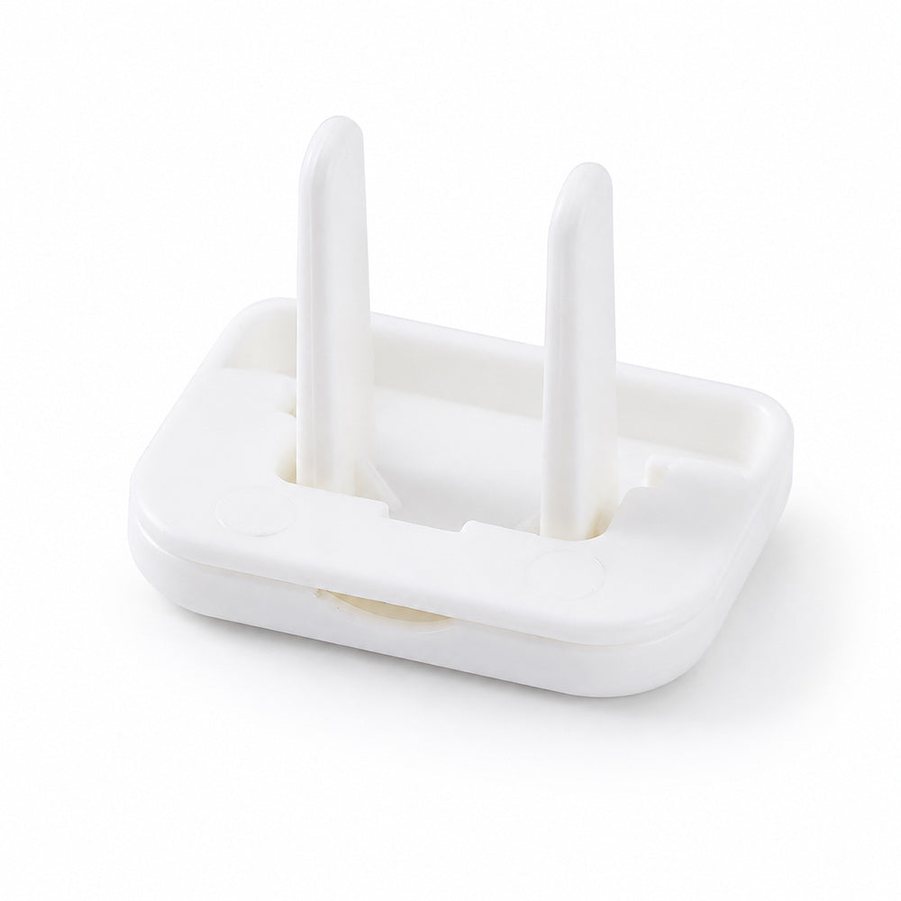 Baby Proof Socket Covers with Smart Handle Design – Fits 2 & 3-Prong Outlets