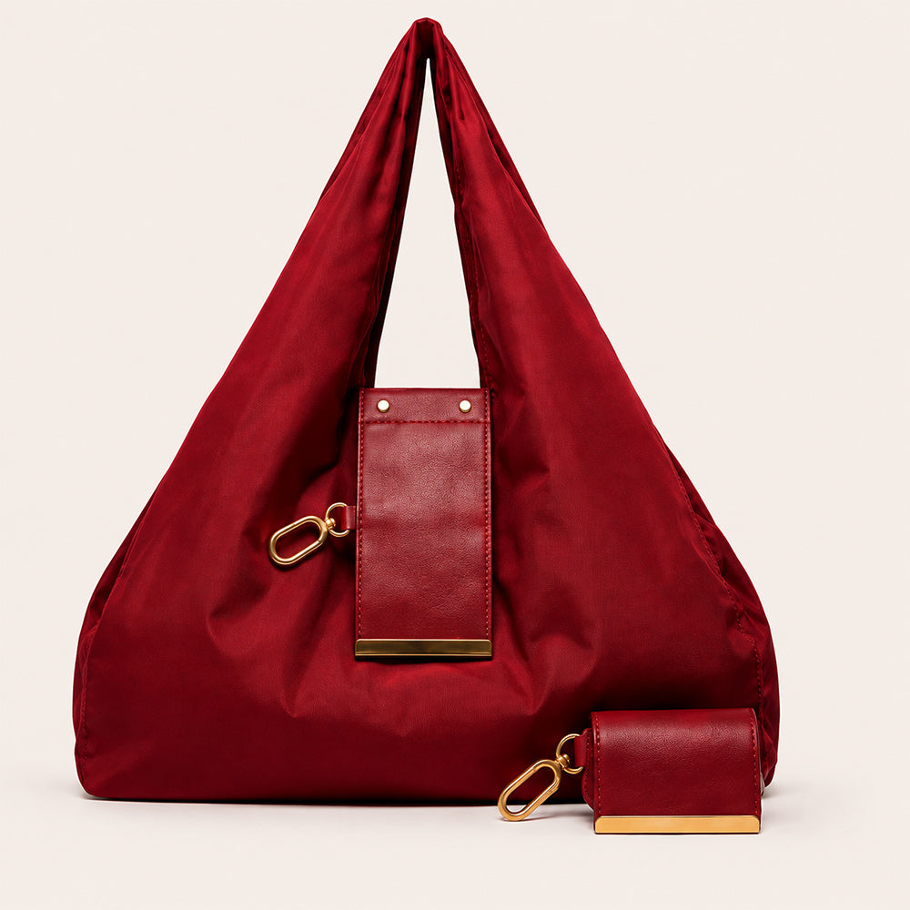 Looks Like a Keychain. Turns Into Your Everyday Tote.
