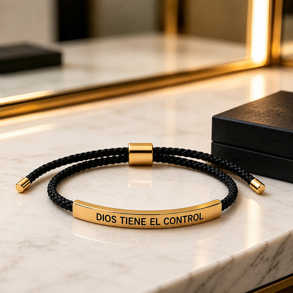 God Is In Control Christian Bracelet – A Powerful Faith Reminder for Hope, Strength & Blessings