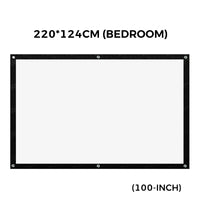 100 in (220*124 cm)