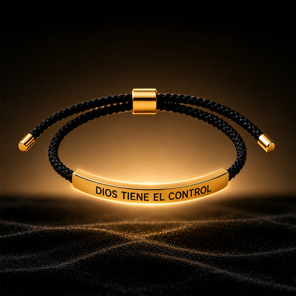 God Is In Control Christian Bracelet – A Powerful Faith Reminder for Hope, Strength & Blessings