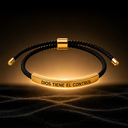 God Is In Control Christian Bracelet – A Powerful Faith Reminder for Hope, Strength & Blessings