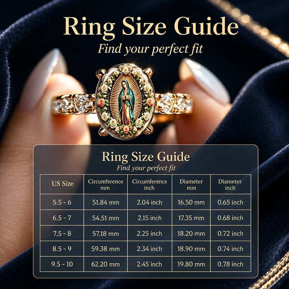 Vintage Virgin Mary Ring