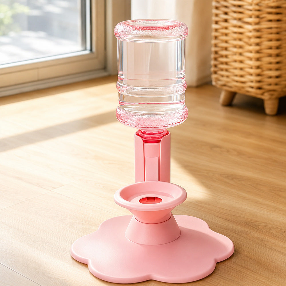 Gravity Cat Water Dispenser – Raised Anti-Spill Bowl