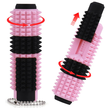 5-in-1 Sensory Fidget Toy – Spiky Stress Relief Tool with Clicker, Spinner, Slider & Roller