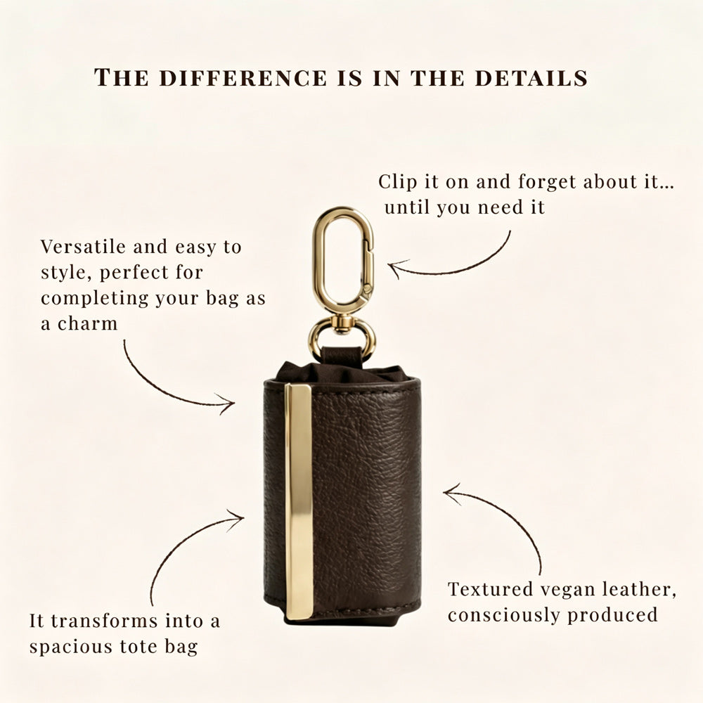 Looks Like a Keychain. Turns Into Your Everyday Tote.