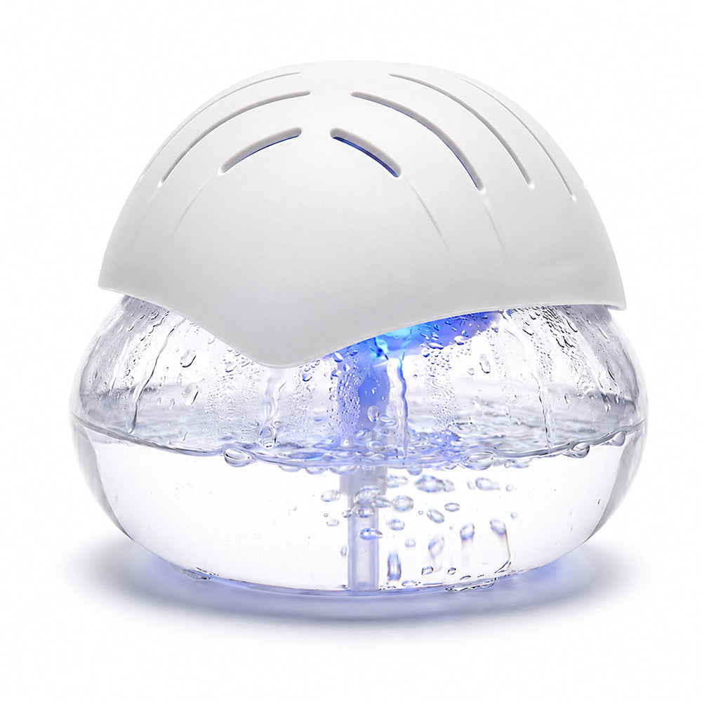Portable Water Filtration Air Purifier & Humidifier with LED Night Light