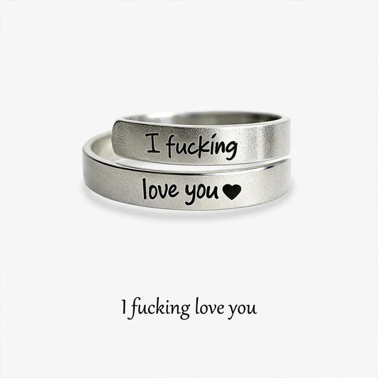 For Love - I   F🖤cking Love You Ring