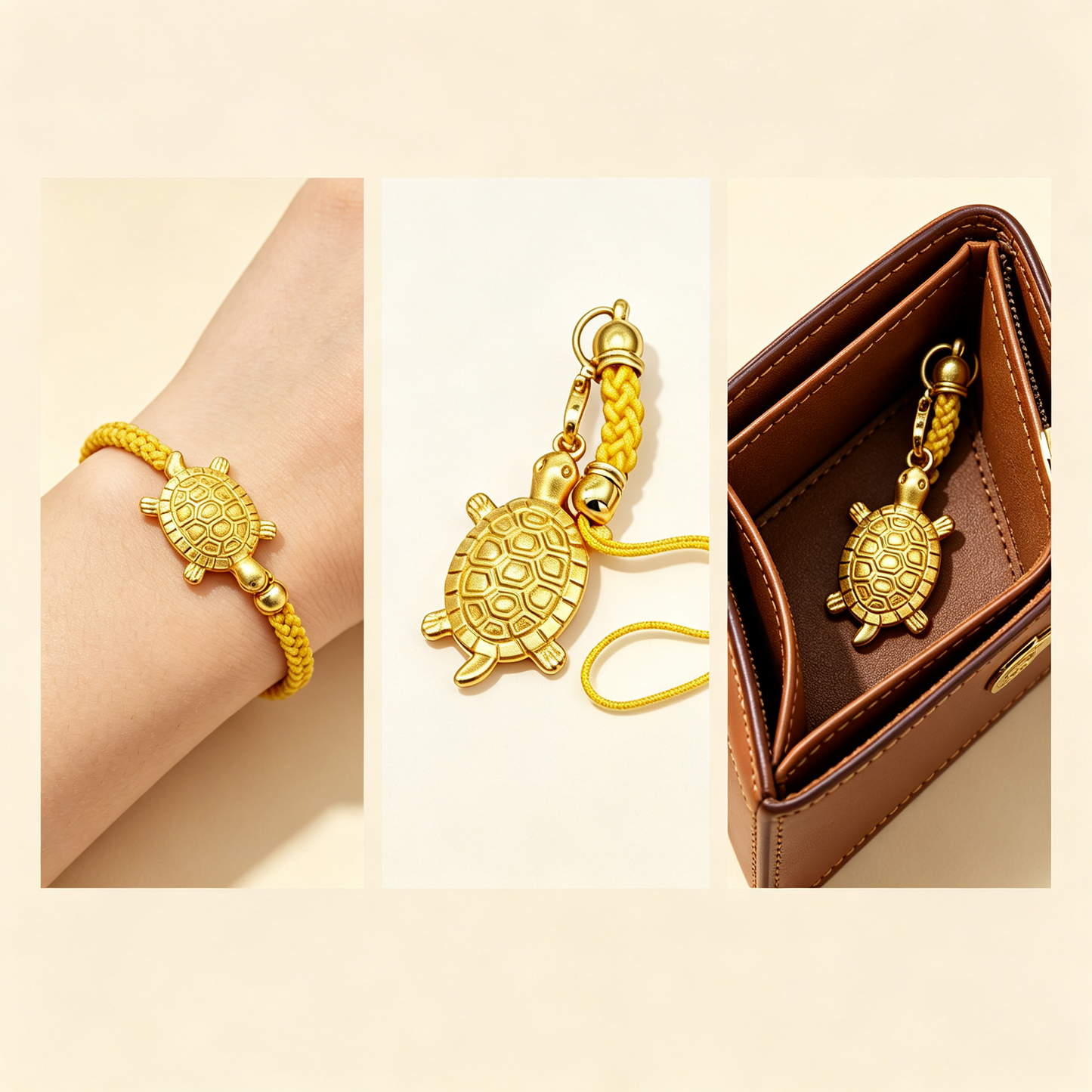 Golden Turtle Wealth Charm | Lock In Your Luck & Prosperity