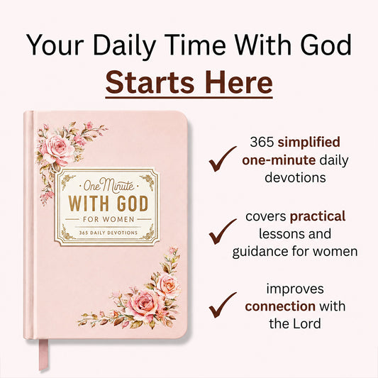 One Minute With God | Daily Devotional for Men & Women