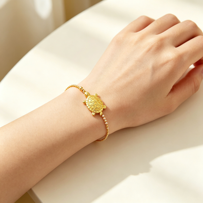 Golden Turtle Wealth Charm | Lock In Your Luck & Prosperity
