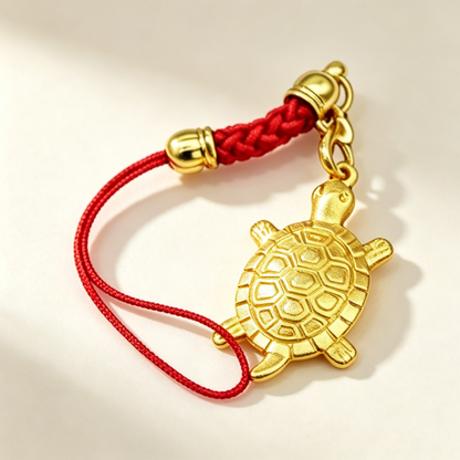 Golden Turtle Wealth Charm | Lock In Your Luck & Prosperity