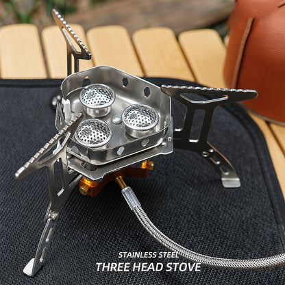 Camping Gas Burner – 5800W, Piezo Ignition, Windproof