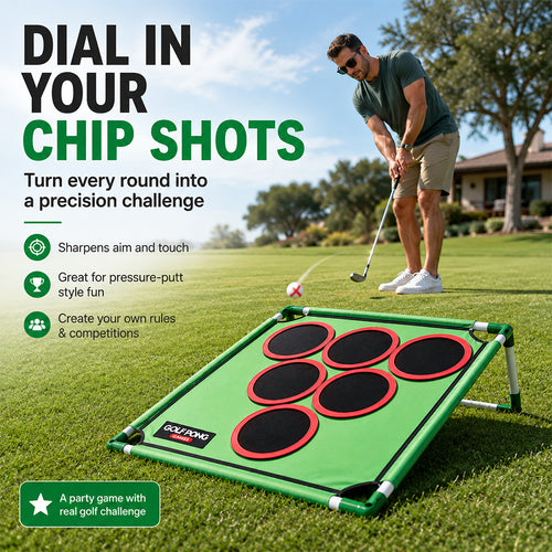 Golf Pong Game Set – Interactive Indoor & Outdoor Golf Challenge