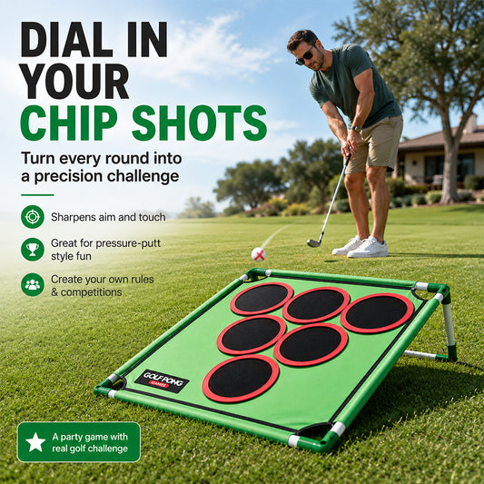 Golf Pong Game Set – Interactive Indoor & Outdoor Golf Challenge