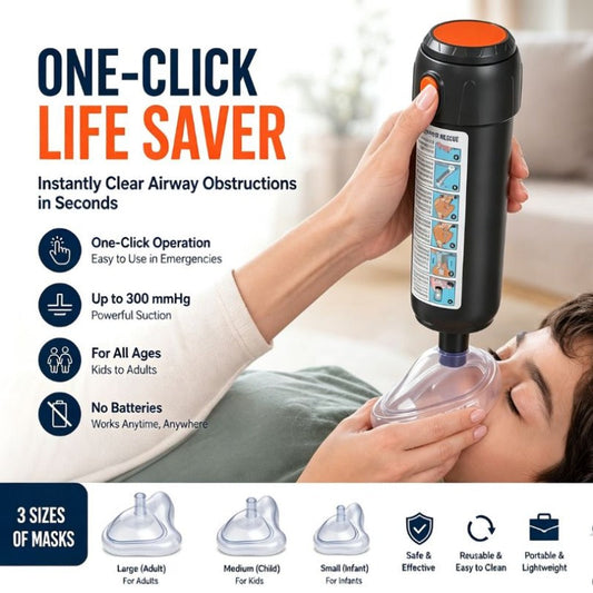 One-Button Anti-Choking Emergency Rescue Kit