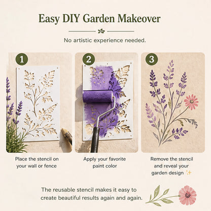 DIY Garden Painting Templates for Every Space