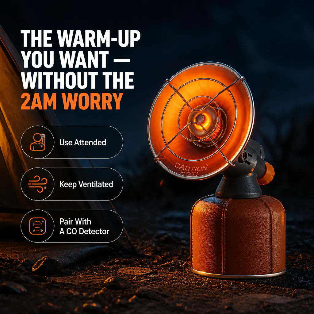 Mini Camping Hand Warmer Stove