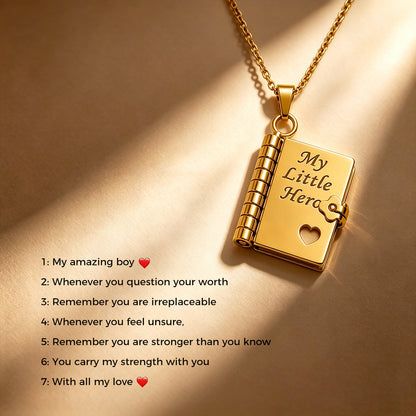 A Hidden Letter Necklace Your Child Can Carry Forever