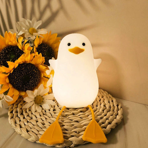 Silicone Touch Sensor LED Night Light For Children Baby Kids