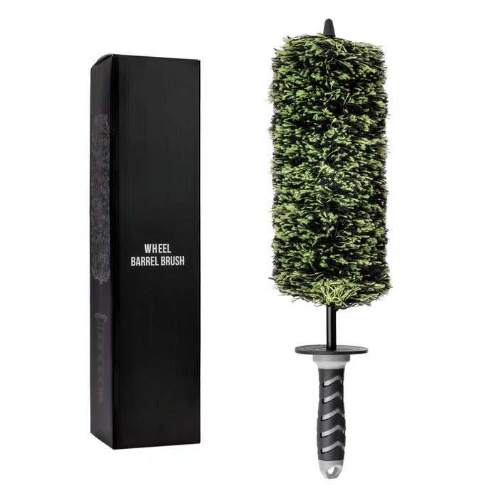 🚗🧽 Deep-Cleaning Car Wheel Brush – Flexible, Long-Reach Rim & Wheel Barrel Cleaning Tool