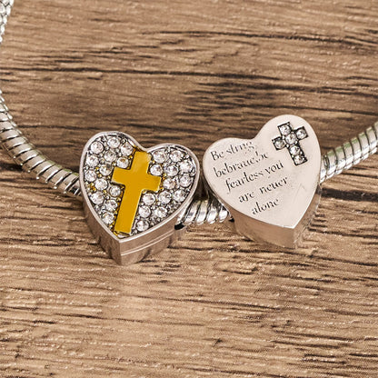 Daily Faith Divine Protection Bracelet – Christian Scripture Charm Adjustable Silver Jewelry