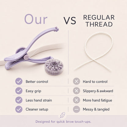 Manual Facial Hair Remover – Threading Tool for Face & Brows