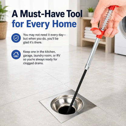Professional Drain Clog Remover Tool – A Must-Have For Every Home