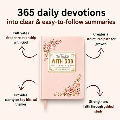 One Minute With God | Daily Devotional for Men & Women