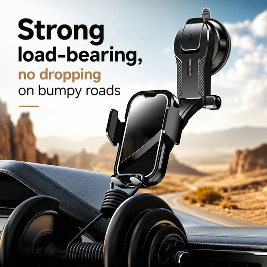 Car Phone Holder 2026 Ultimate Phone Holder for Your Car Windshield Dashboard Cell Phone Car Mount