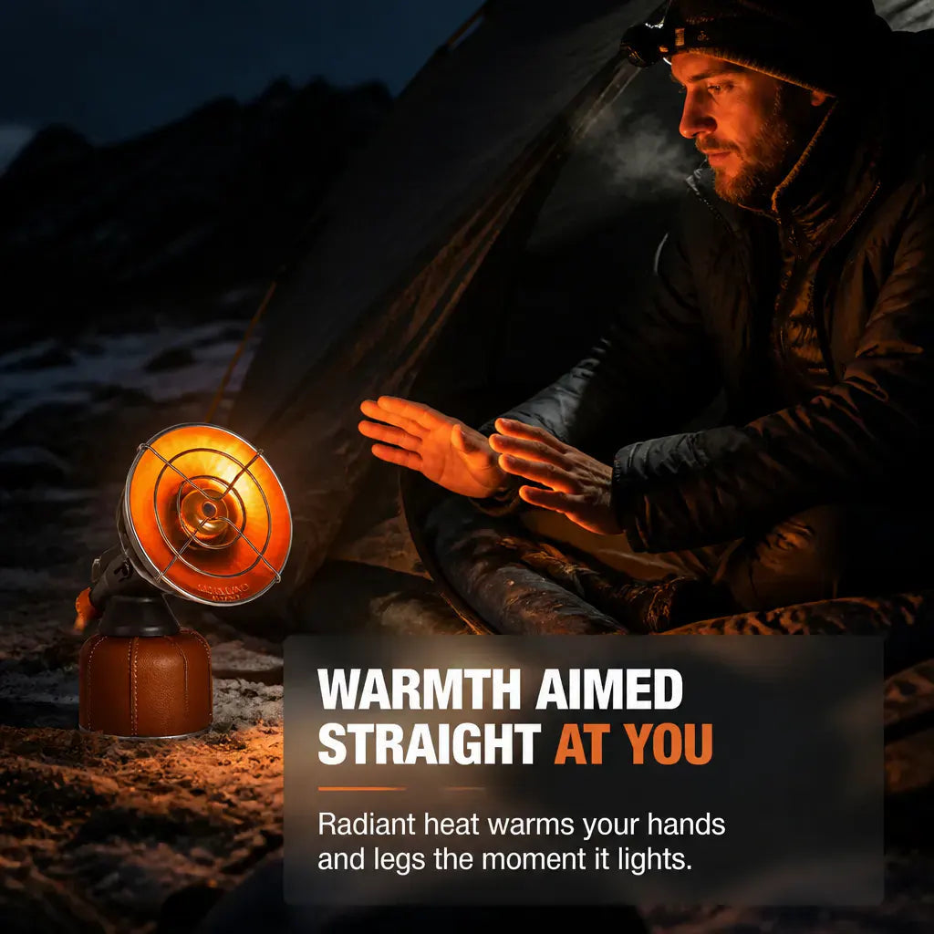 Mini Camping Hand Warmer Stove