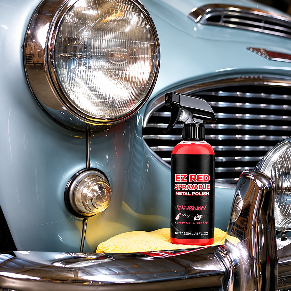 ✨ Automotive Metal Polish – Restore Shine & Refresh Dull Metal