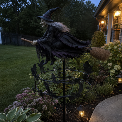 The Enchanted Witch Garden Wind Spinner