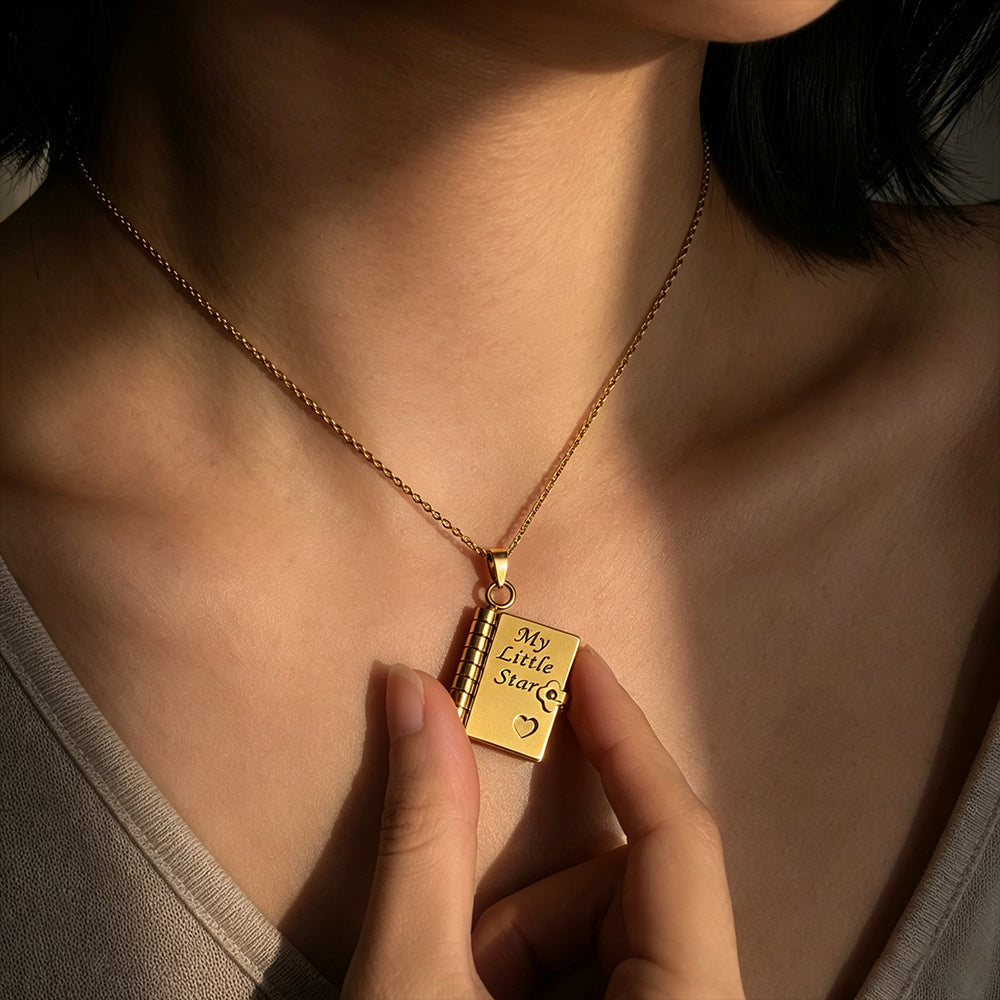 A Hidden Letter Necklace Your Child Can Carry Forever