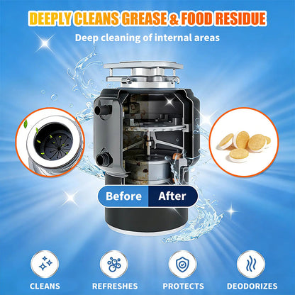 Garbage Disposal Cleaner Tabs for Kitchen Sink Garbage Disposal