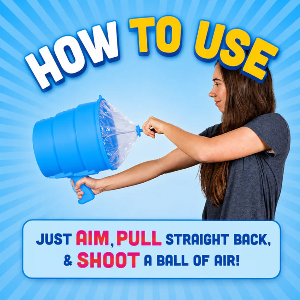 Air Cannon – Powerful Air Vortex Blaster for Endless Indoor Fun