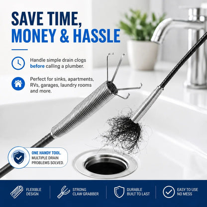 Professional Drain Clog Remover Tool – A Must-Have For Every Home