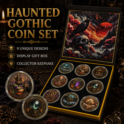 ⚜️Themed Collectible Coin Sets｜Christmas · Mystic Gothic · Haunted Gothic