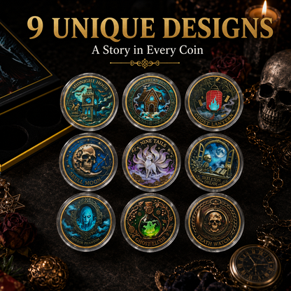 ⚜️Themed Collectible Coin Sets｜Christmas · Mystic Gothic · Haunted Gothic