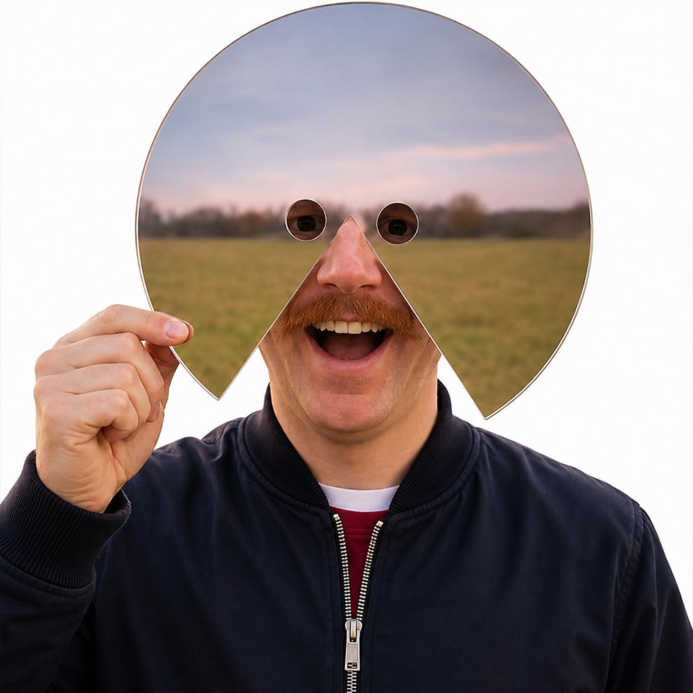 Mirror Face Mask – Hilarious Selfie & Party Prop